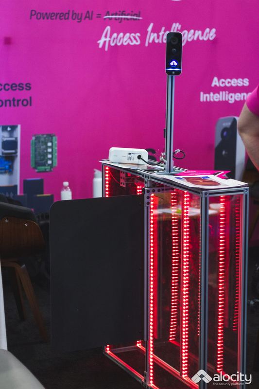Alocity access control demo turnstile