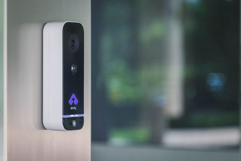 Alocity doorbell purple light