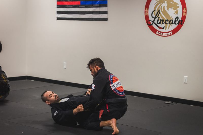 BJJ training session