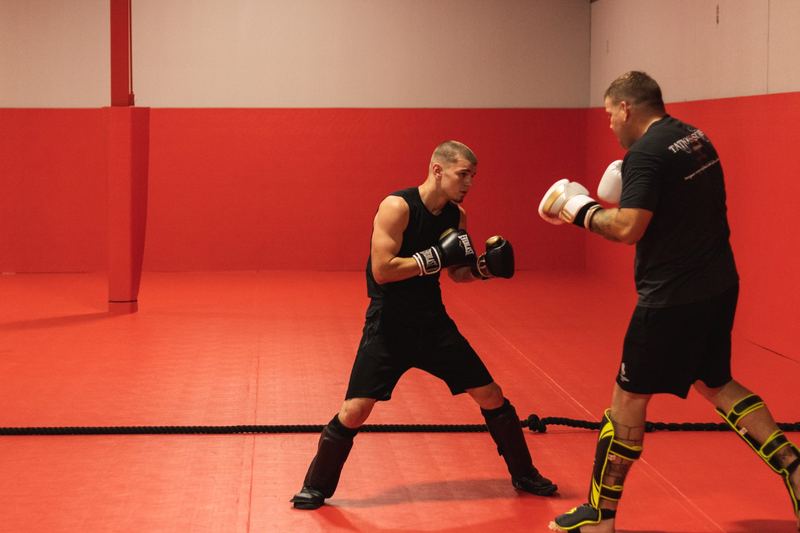 Sparring session
